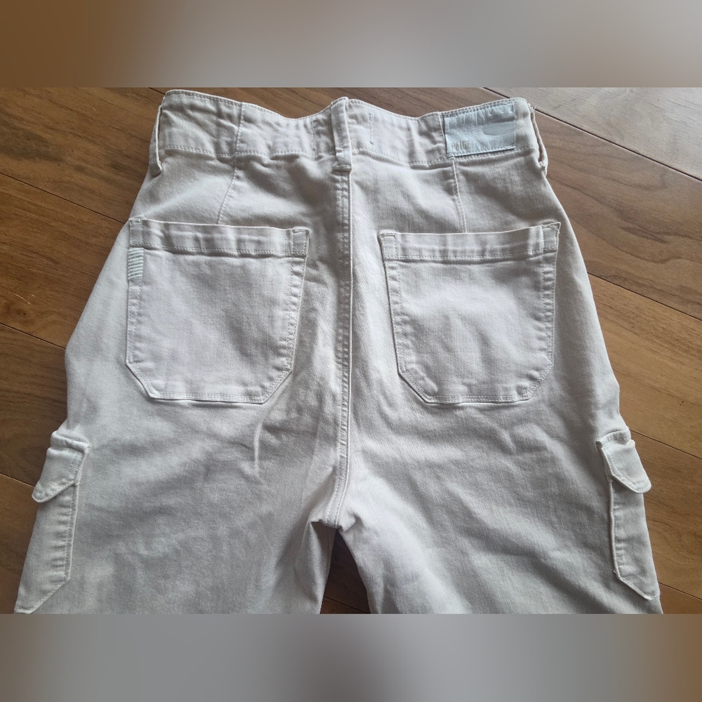 PAIGE Carly Cargo Wide-Leg Pants size 28 - Picture 5 of 9